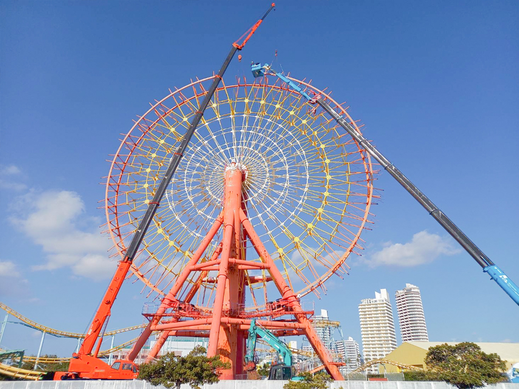 観覧車撤去４