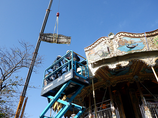 メリーゴーランド解体２